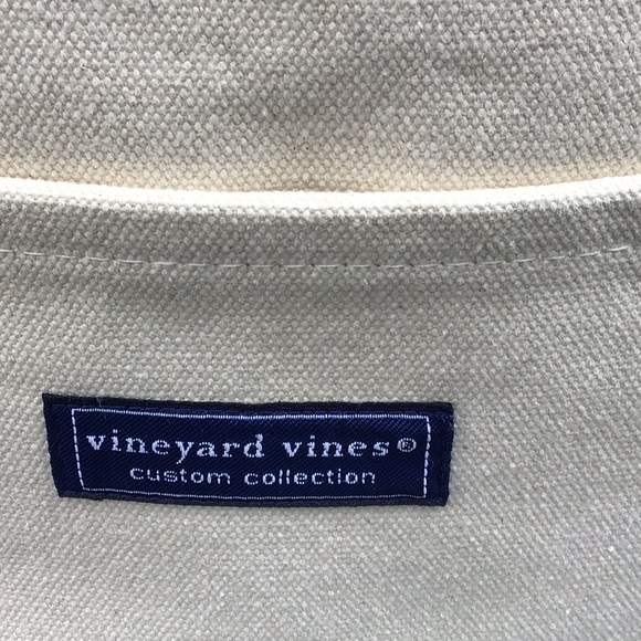 Vineyard Vines Custom Collection Canvas Tote - Picture 4 of 12